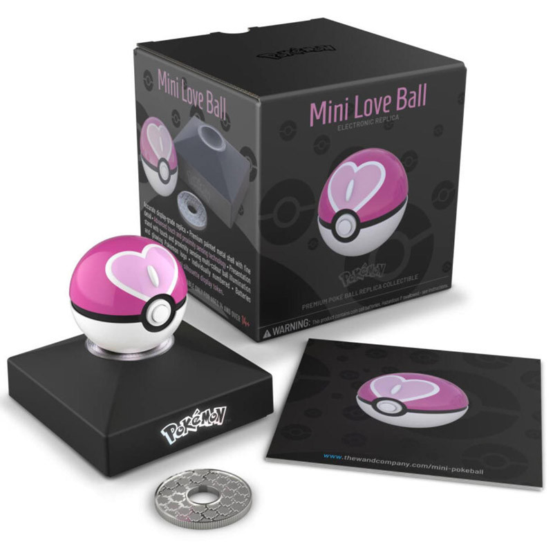 Pokémon - Réplique Love Ball, Diecast Mini