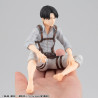 PRÉCOMMANDE - Attack on Titan - Pack 2 figurines Eren Yeager & Squad Captain Levi, G.E.M. Series Palm Size