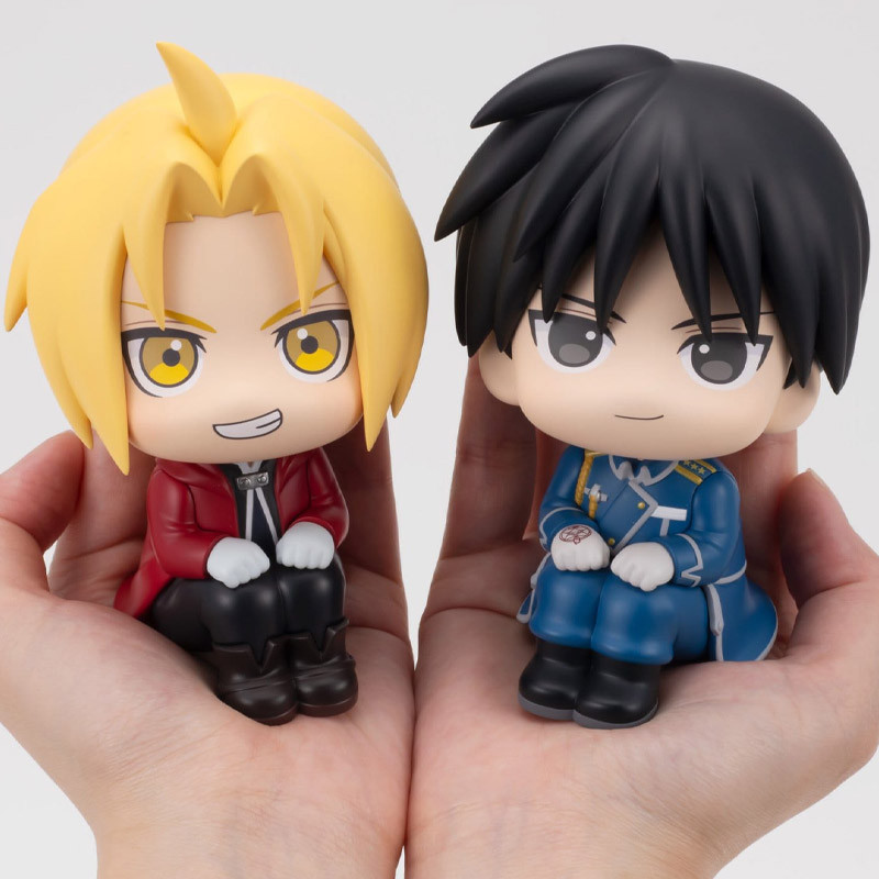 Fullmetal Alchemist - Pack 2 figurines Edward Elric & Roy Mustang, Look Up (with gift)