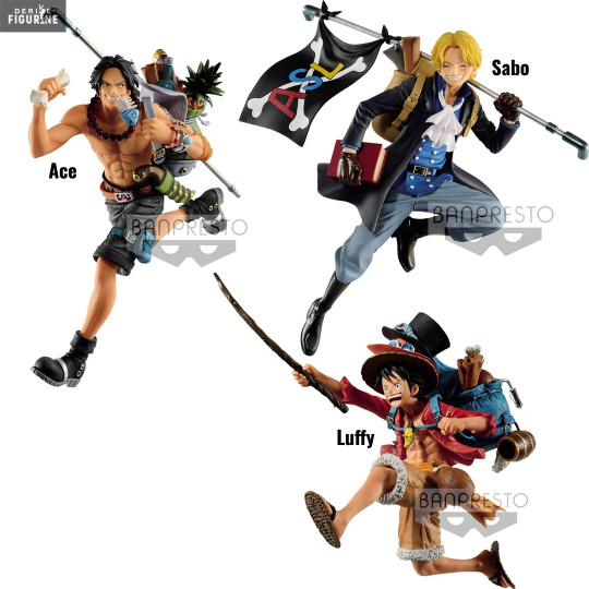 Luffy Sabo Or Ace Figure Three Brothers One Piece Banpresto