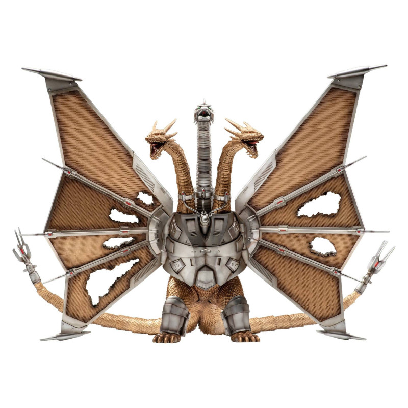 PRÉCOMMANDE - Godzilla vs King Ghidorah (1991) - Figurine Mecha King Ghidorah Battle Damaged, Exquisite Basic