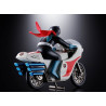 PRÉCOMMANDE - Kamen Rider - Figurine Cyclone Masked Rider 1, Chogokin