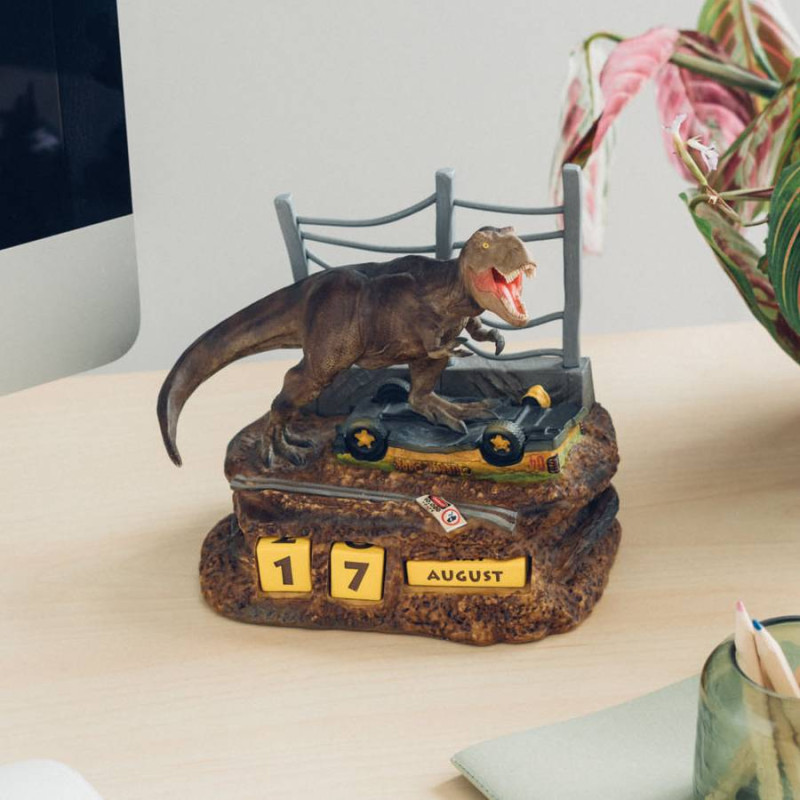 Jurassic Park - Figurine calendrier perpétuel T-Rex