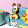 PRÉCOMMANDE - Garfield - Figurine calendrier perpétuel Garfield & Odie