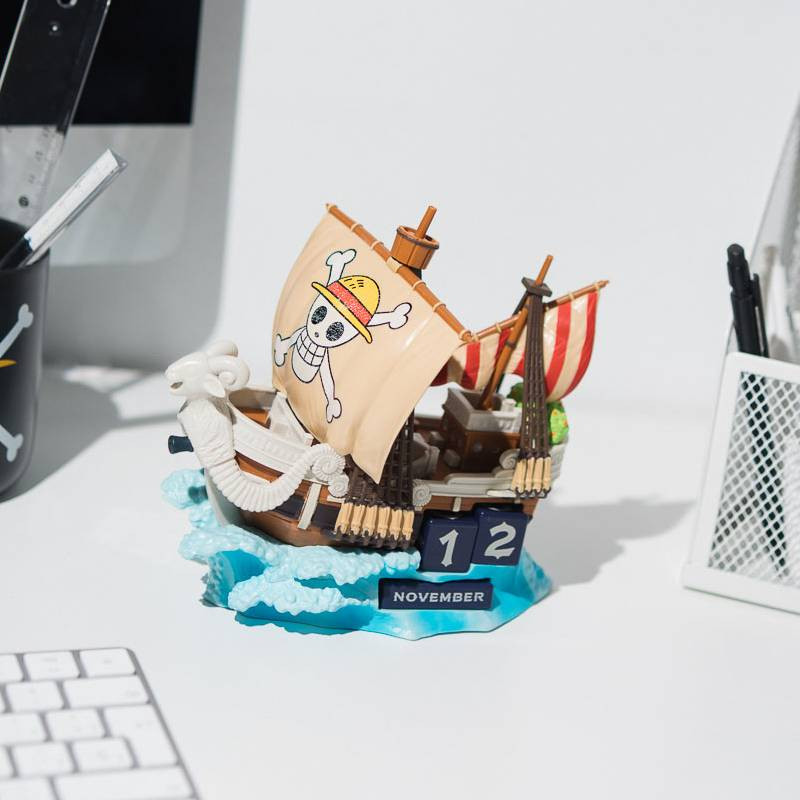 One Piece - Figurine calendrier perpétuel Going Merry