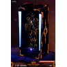 Marvel, Iron Man 2 - Neon Tech War Machine Hall of Armor figure, MMS Compact Series