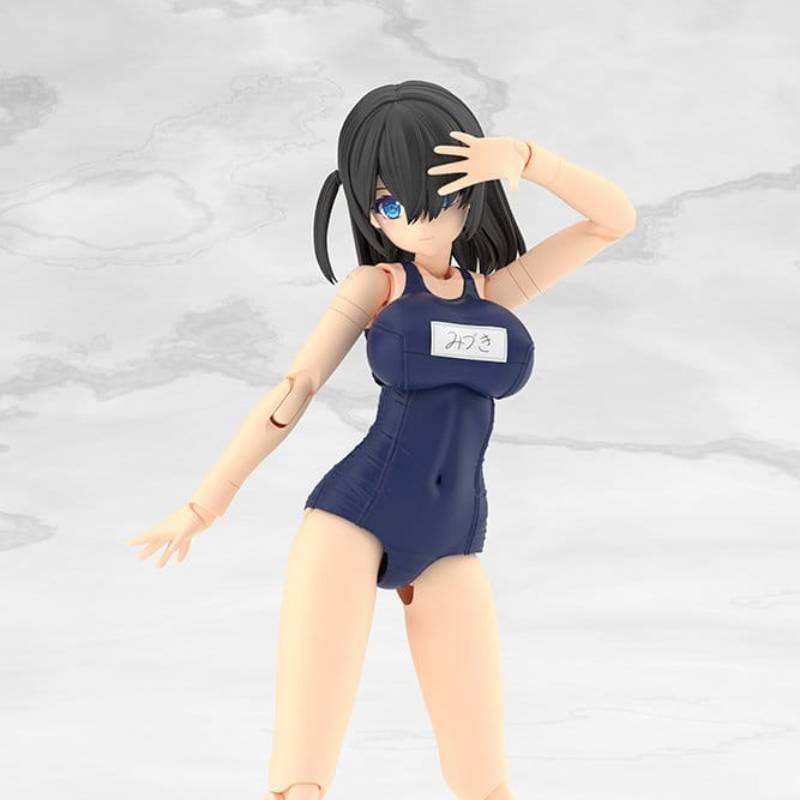 Frame Arms Girl - Figurine Mizuki School Swimsuits, Plastic Model Kit