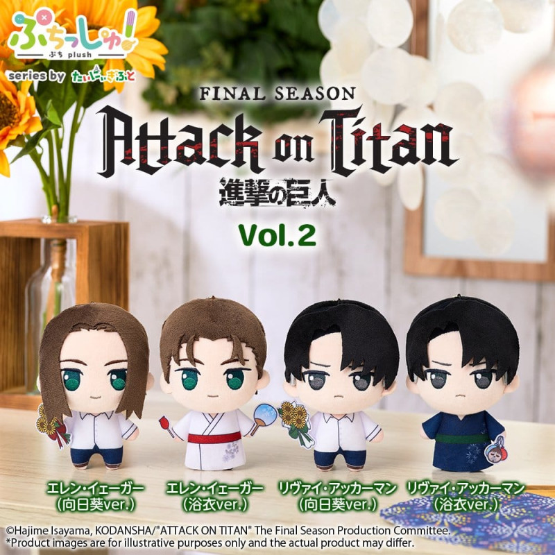 Levi Ackerman plush (Sunflower), Puchish! Vol.2 - Attack on Titan