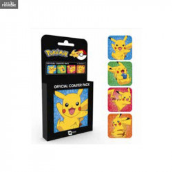 Pokemon coasters set - Pikachu