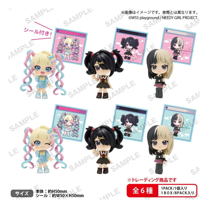 PRE ORDER - Needy Girl Overdose - Pack 8 figures The Box Rich Collection