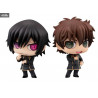 Naruto ou Code Geass - Pack 2 figurines Umino Iruka & Uzumaki Naruto ou Lelouch & Suzaku, Chimimega Buddy Series