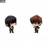 Naruto or Code Geass - Pack 2 figures Umino Iruka & Uzumaki Naruto or Lelouch & Suzaku, Chimimega Buddy Series