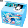 Hatsune Miku GT Project - Figurine / Tirelire Racing Miku 2019 Ver. Chatting Bank (quatre couleurs)