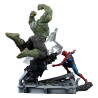PRÉCOMMANDE - Marvel Comics - Figurine Spider-Man vs Hulk, Art Scale