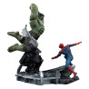 PRÉCOMMANDE - Marvel Comics - Figurine Spider-Man vs Hulk, Art Scale