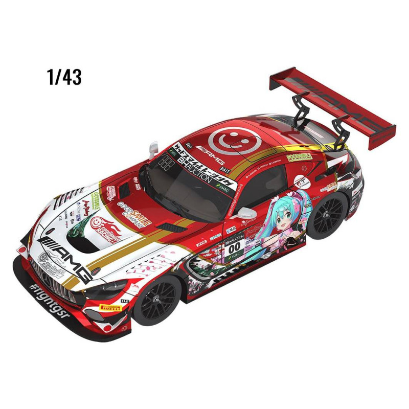 GT Project - Replica car Hatsune Miku (1/43), Mercedes-AMG Team Good Smile 2019 Suzuka 10 Hours