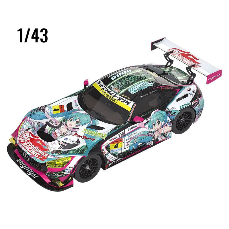 GT Project - Replica car Hatsune Miku (1/43), AMG 2019 Super GT
