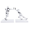 Star Wars - Stormtrooper figure bookends, Working Hard Hardly Working