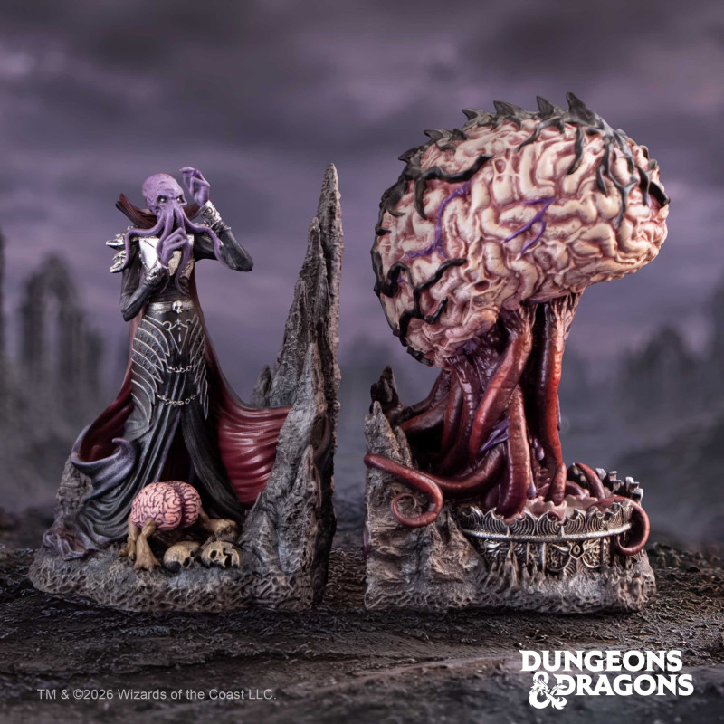 PRÉCOMMANDE - Dungeons & Dragons - Figurine serre-livres Illithid
