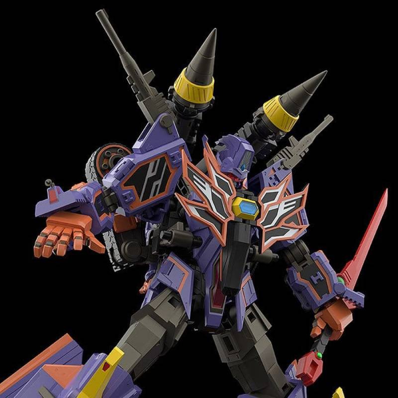 PRE ORDER - Gridman Universe - Full Power Gridknight figure, Plastic Model Kit Moderoid