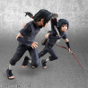 PRÉCOMMANDE - Naruto Shippuden - Pack 2 figurines Itachi Uchiha & Sasuke, G.E.M. Series