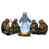 PRÉCOMMANDE - Les Tortues ninja - Figurine Splinter's Spirit, mini scale diorama Movie Moments