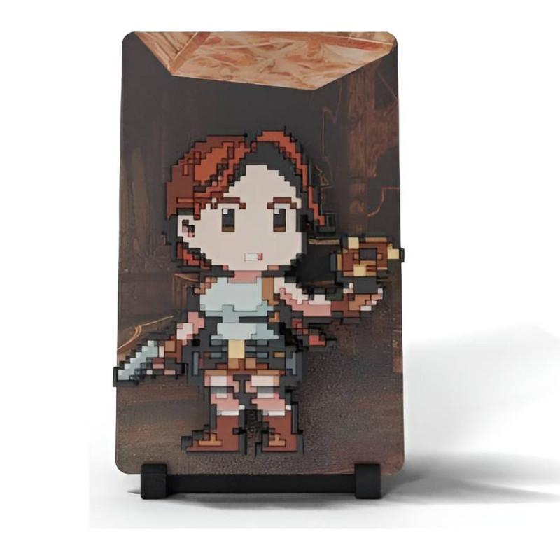 PRÉCOMMANDE - Tomb Raider - Magnet à collectionner Lara Croft Holding Scion, FiGGYZ