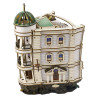 PRÉCOMMANDE - Harry Potter - Puzzle en bois 3D Piste à billes Banque Gringotts