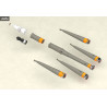 Plastic Model Soyuz Rocket & Transport Train