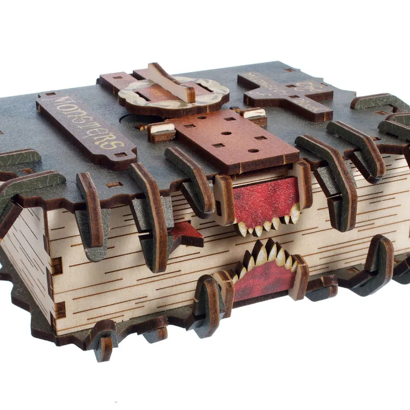 PREORDER - Harry Potter - Wooden 3D puzzle The Monster Book of Monsters