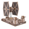 PRÉCOMMANDE - Star Wars - Puzzle en bois 3D TIE Fighter