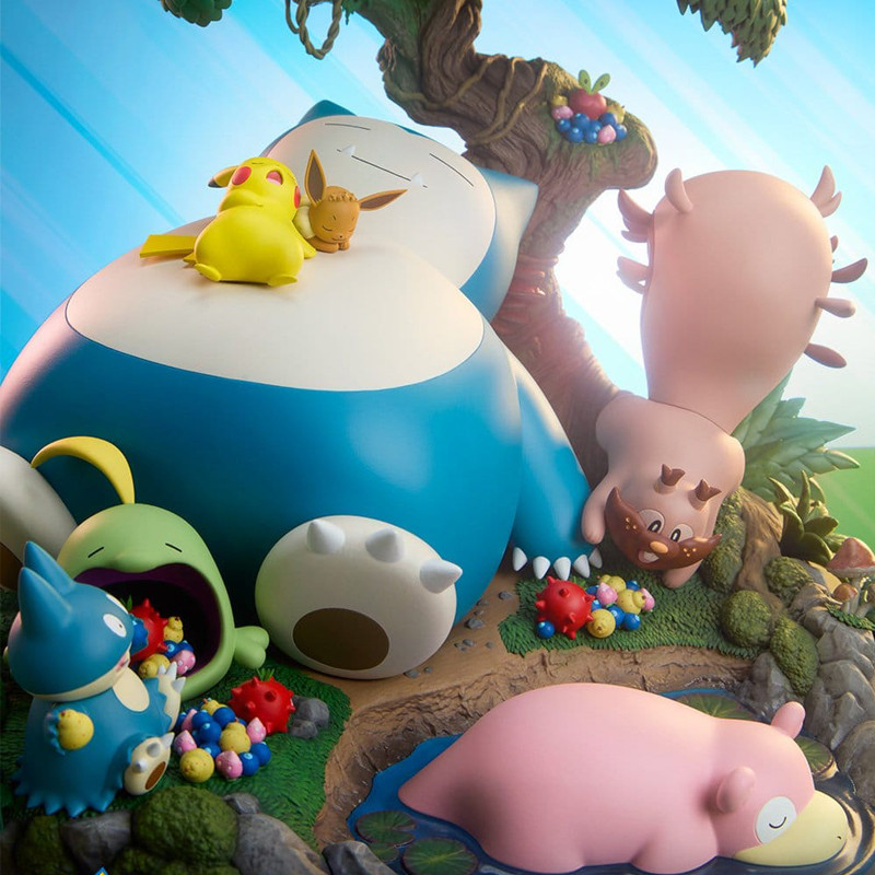 PREORDER - Pokémon - Figure Ronflex, Diorama