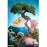 PRÉCOMMANDE - Pokémon - Figurine Ronflex, Diorama