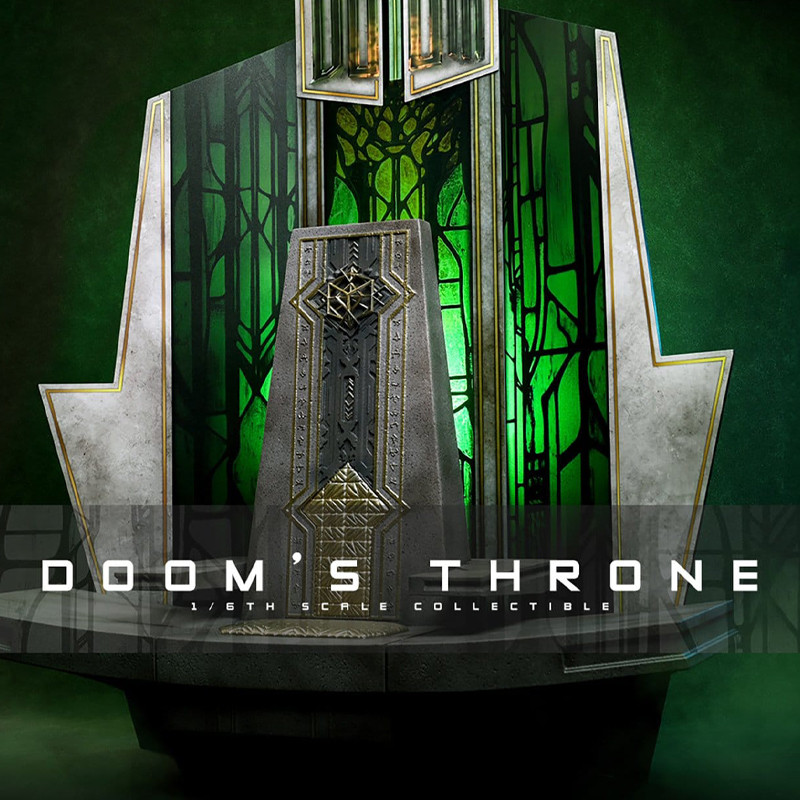 PREORDER - Marvel, Avengers Doomsday - Figure Doom's Throne, Movie Masterpiece