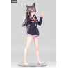 Original Character Illustration by Syugao - Hoodie Wolf Girl figure