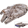 PREORDER - Star Wars - Wooden 3D puzzle Millennium Falcon