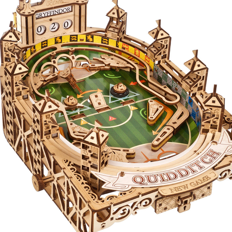 PREORDER - Harry Potter - Wooden 3D puzzle Flipper Quidditch