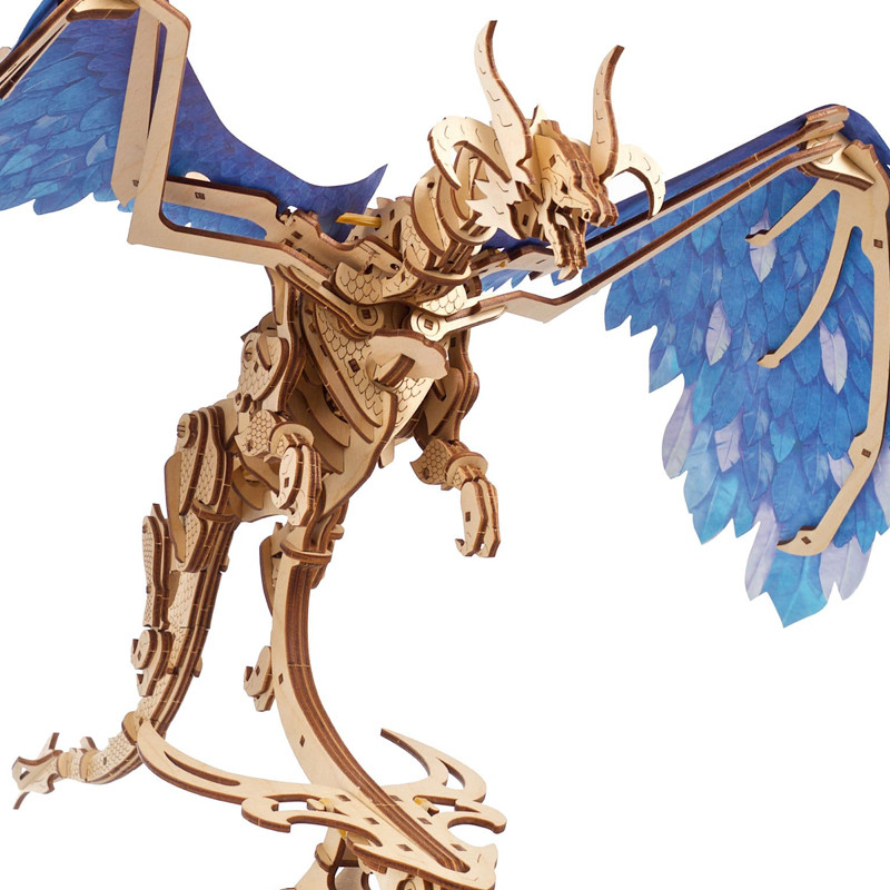 Wooden 3D puzzle Tempest Dragon