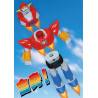 PREORDER - UFO Warrior Daiapolon - Figure Daiapolon Anime Color, Neo Dynamite Action