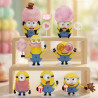 Minions - Pack 6 figurines Sweet Shop Series, Mini Egg Attack