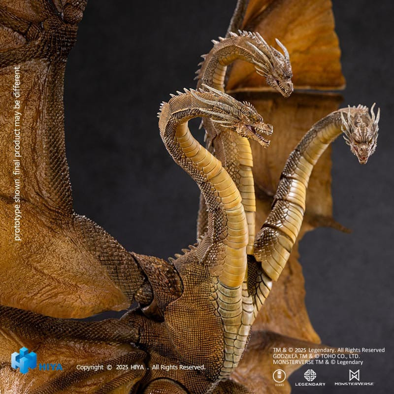 PRÉCOMMANDE - Godzilla: King of the Monsters 2019 - Figurine King Ghidorah 2.0, Exquisite Basic