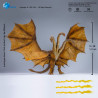 PRÉCOMMANDE - Godzilla: King of the Monsters 2019 - Figurine King Ghidorah 2.0, Exquisite Basic