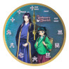 PRE ORDER - The Apothecary Diaries - Acrylic wall clock Maomao & Jinshi Holographic