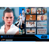 Star Wars Episode IX - Pack 2 figures Rey & D-O, Movie Masterpiece