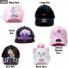 Casquette Disney - Marie, Lampe, Ursula, Chat du Cheshire ou Alice