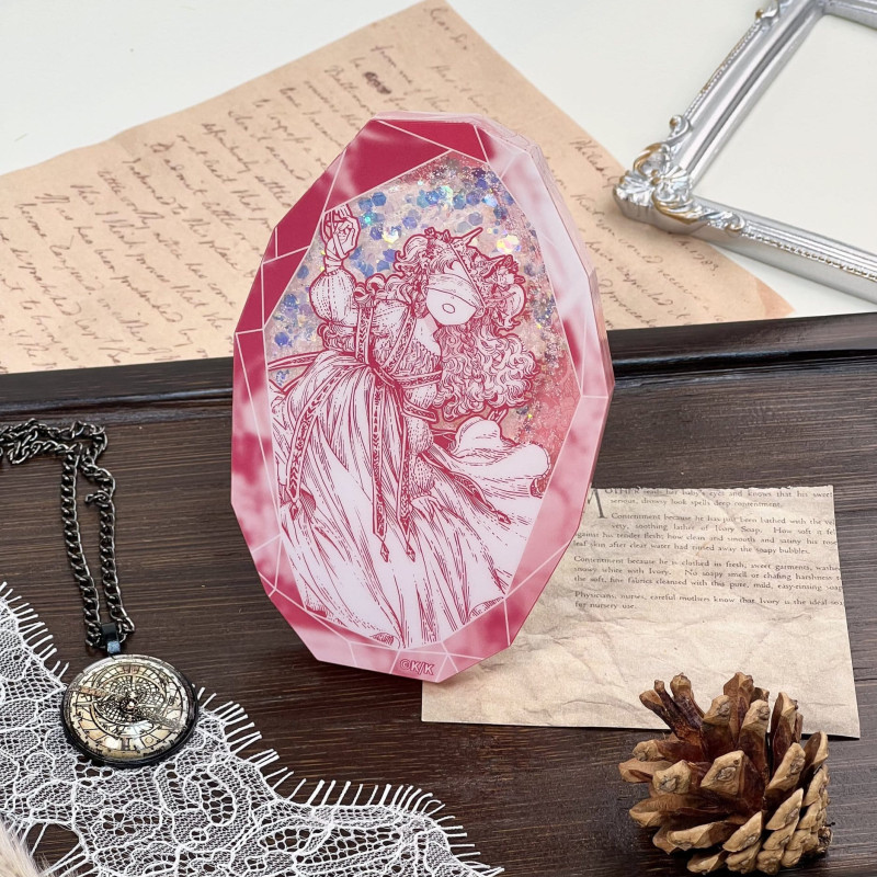 PRÉCOMMANDE - L'Atelier des Sorciers - Figurine acrylique Tetia, Cristal Quicksand