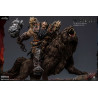 Warcraft : The Beginning - Blackhand Riding Wolf figure ver. Standard