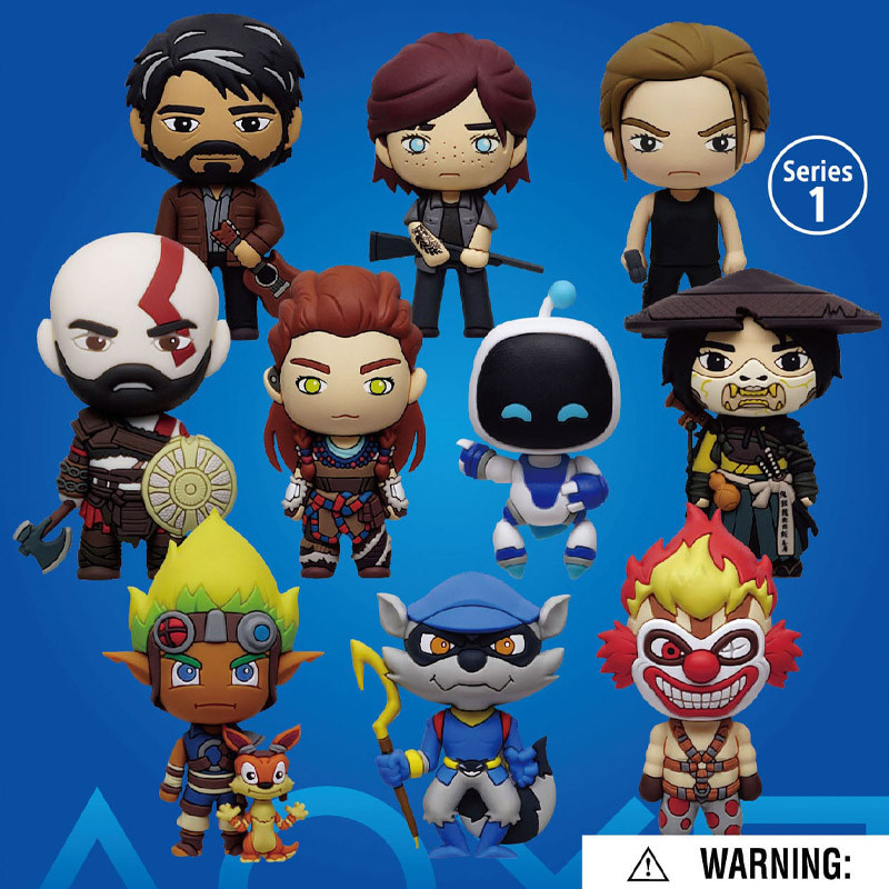 Playstation - Pack 12 porte-clés aléatoires, Série 1