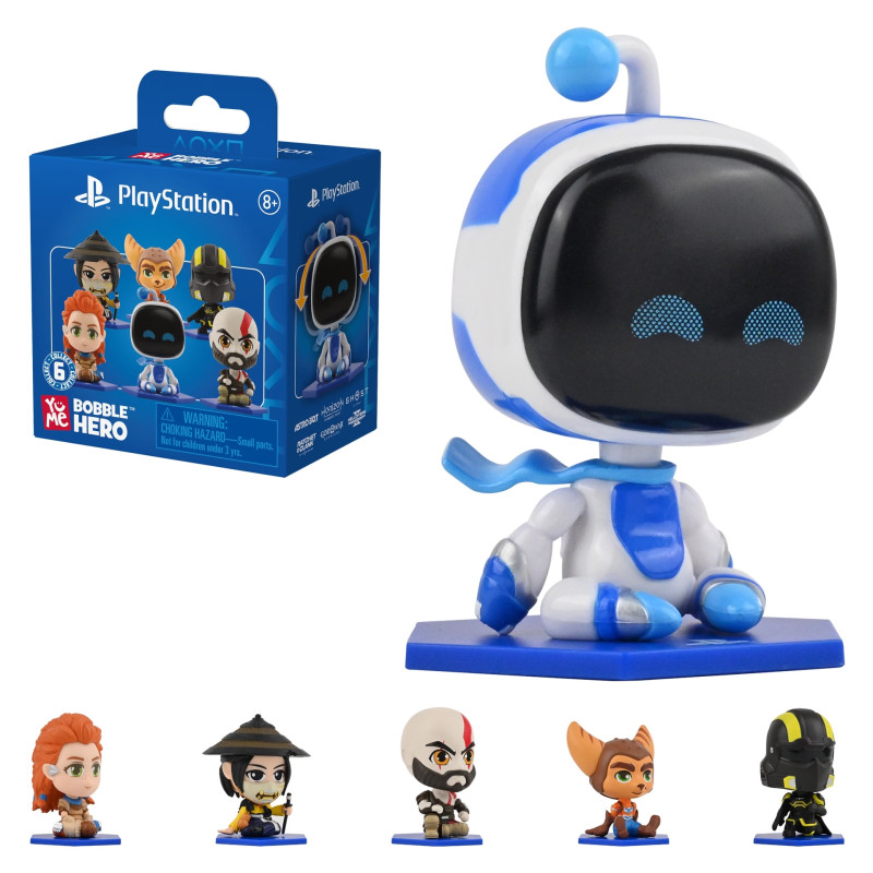 PlayStation - Pack 12 figures, Bobble Head Bobble Hero