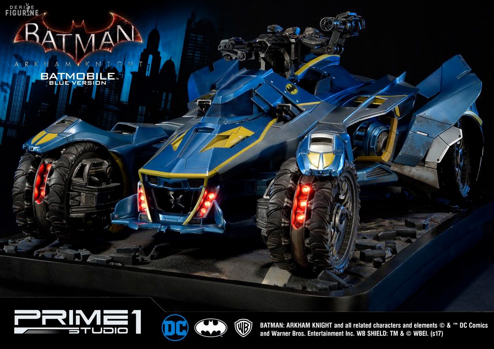 Batmobile Skin vers. figure DC Comics, Batman Arkham Knight Prime 1